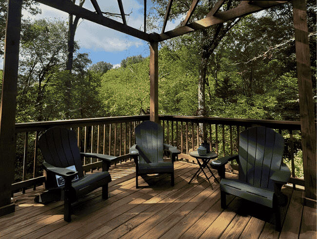 wood decking